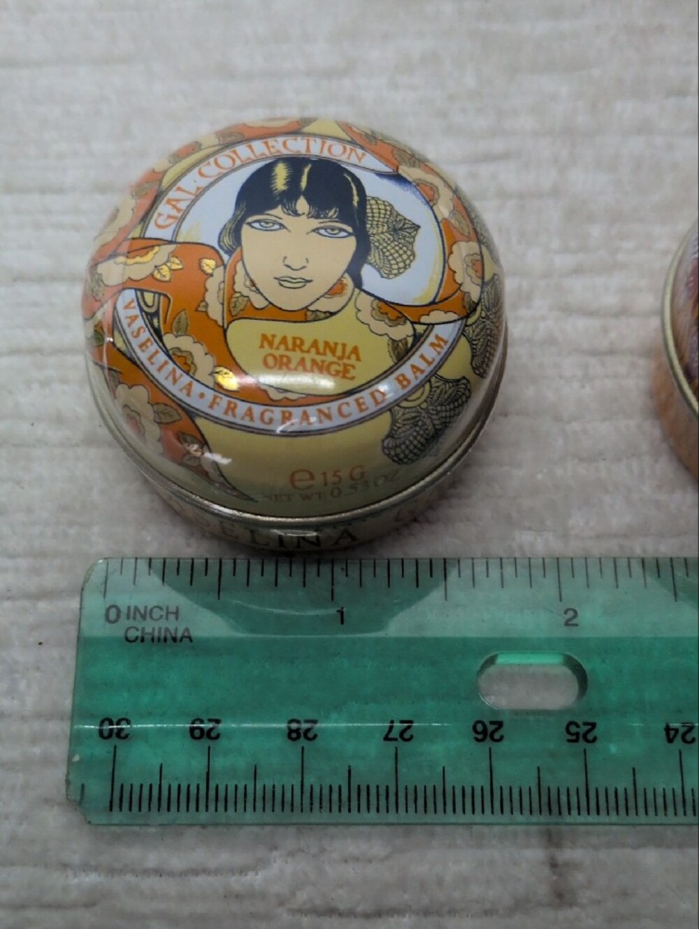 Imported Lip Balms - Set Of Two Peach And Orange From Spain - Picture 9 of 11